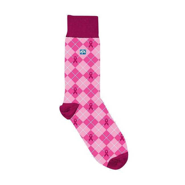 Pink Dress Socks