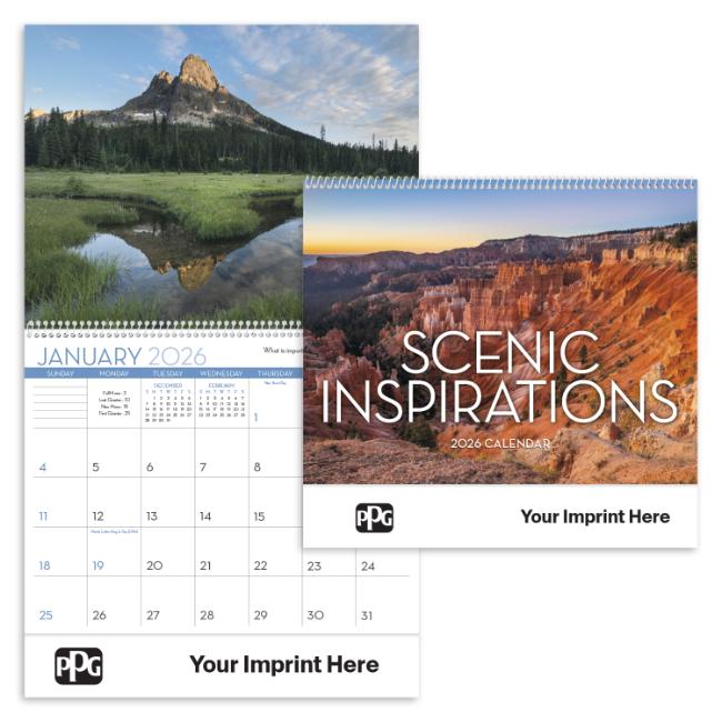 Scenic Inspirations Calendar-PPG