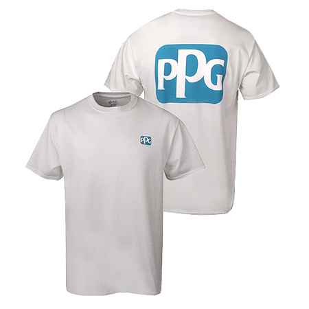 White PPG Tee Full Back product image