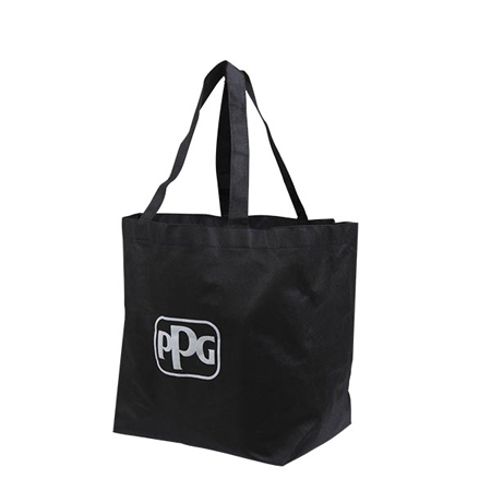 Black Budget Shopper Tote product image