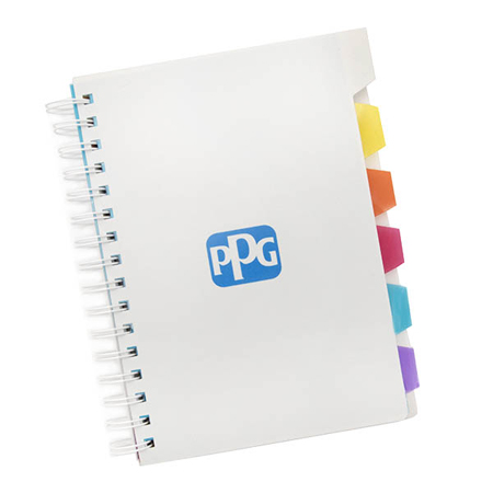 Spiral Notebook with Tabs product image