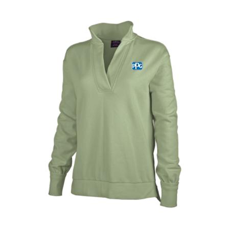 Women’s V-Neck Sweatshirt product image