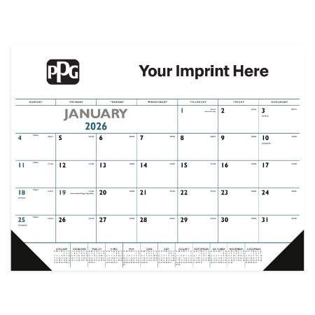 Blue Desk Pad Calendar-PPG product image